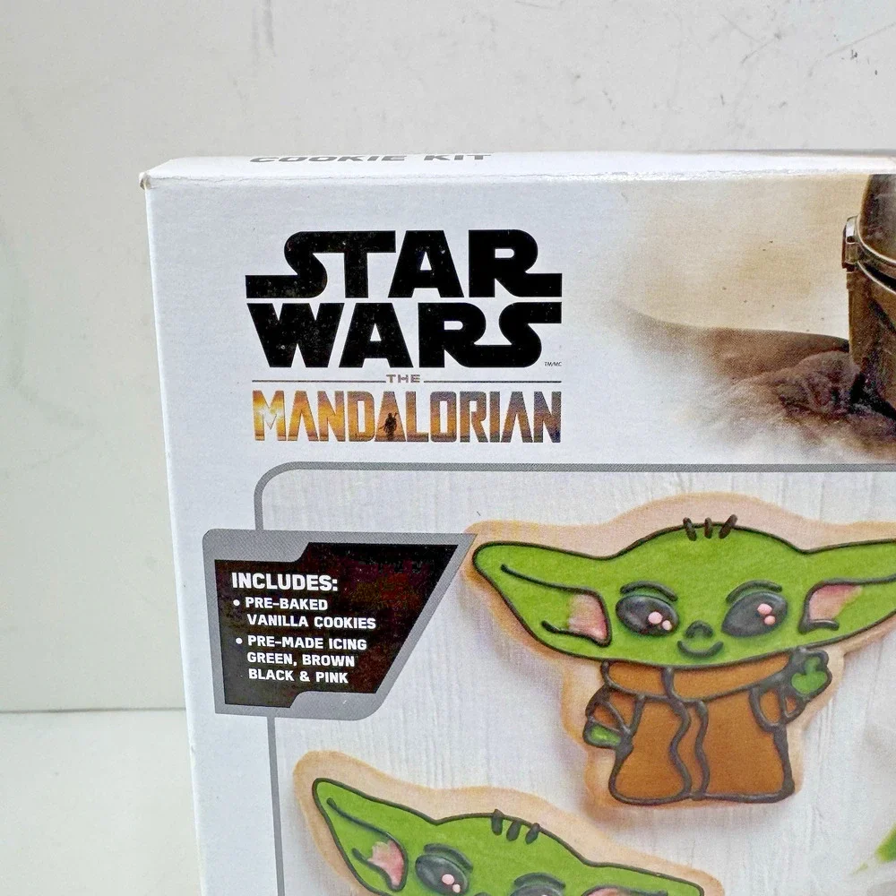 Star Wars The Mandalorian Kid. Cookie Kit. Disney. 5.8oz. 3 Expired, Sealed Box